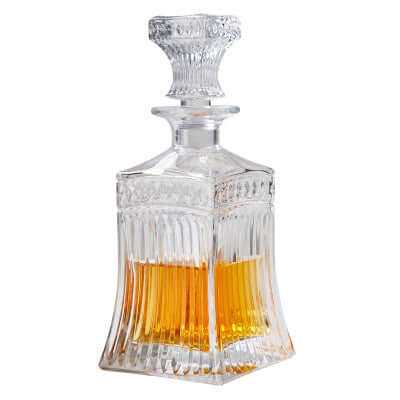 crystal wine decanter