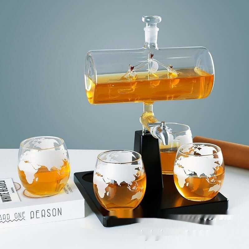 Whiskey Wine Set