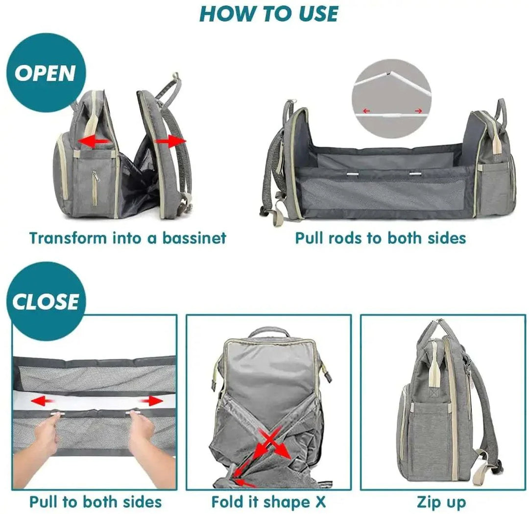 Diaper Baby Bag - Granted solutions