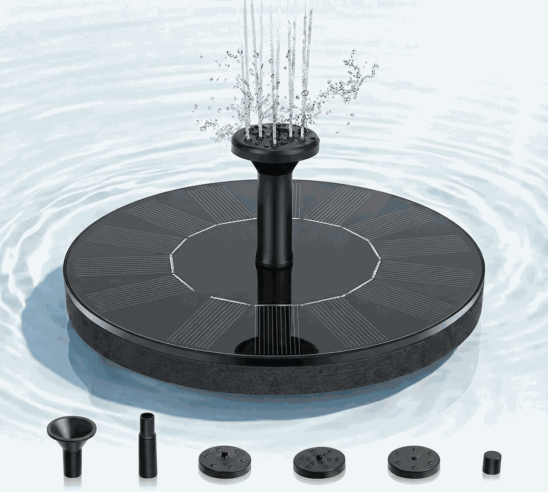 Solar Water Fountain