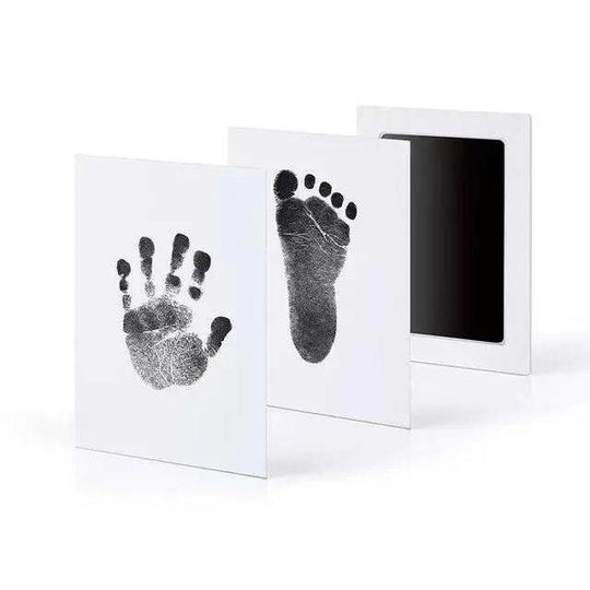 DIY Kit for Souvenir Feet/Handprints on white background Multivariant souvenir hands - Granted solutions