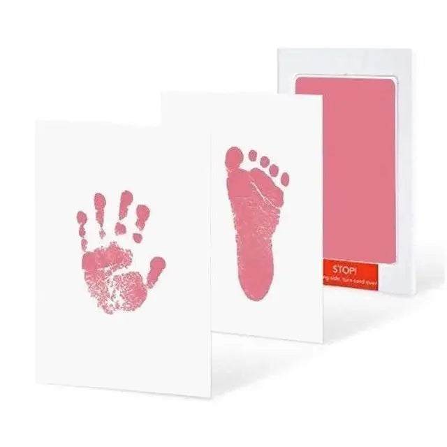 DIY Kit for Souvenir Feet/Handprints on white background Multivariant souvenir hands - Granted solutions