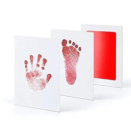 DIY Kit for Souvenir Feet/Handprints on white background Multivariant souvenir hands - Granted solutions