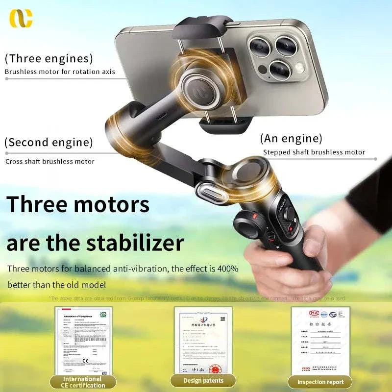 AOCHUAN 3-Axis Handheld Gimbal Stabilizer