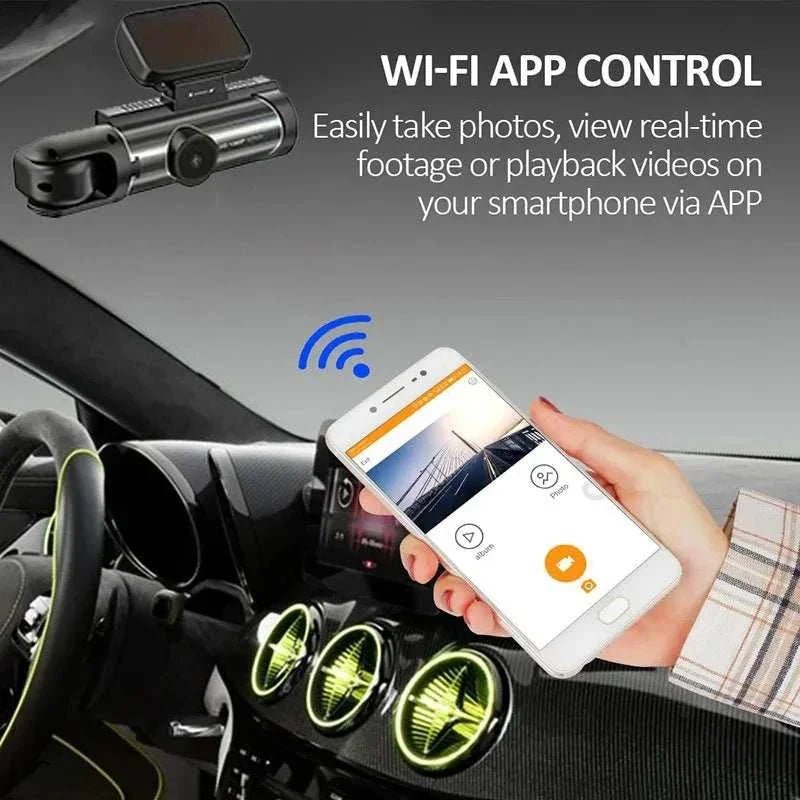 Dash cam front and rear