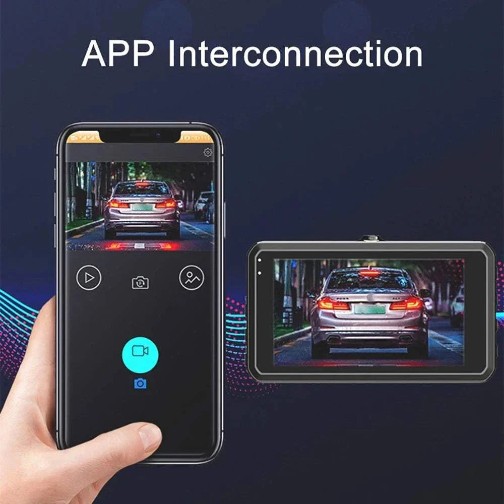 Dash cam front and rear