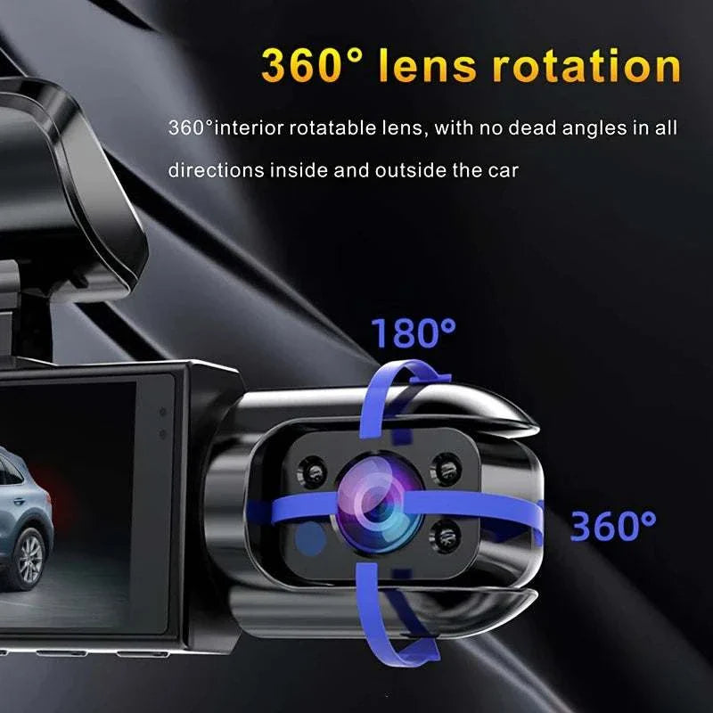 Dash cam front and rear