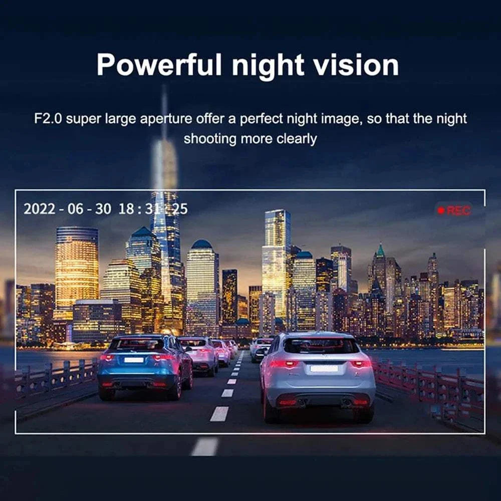 Dash cam front and rear