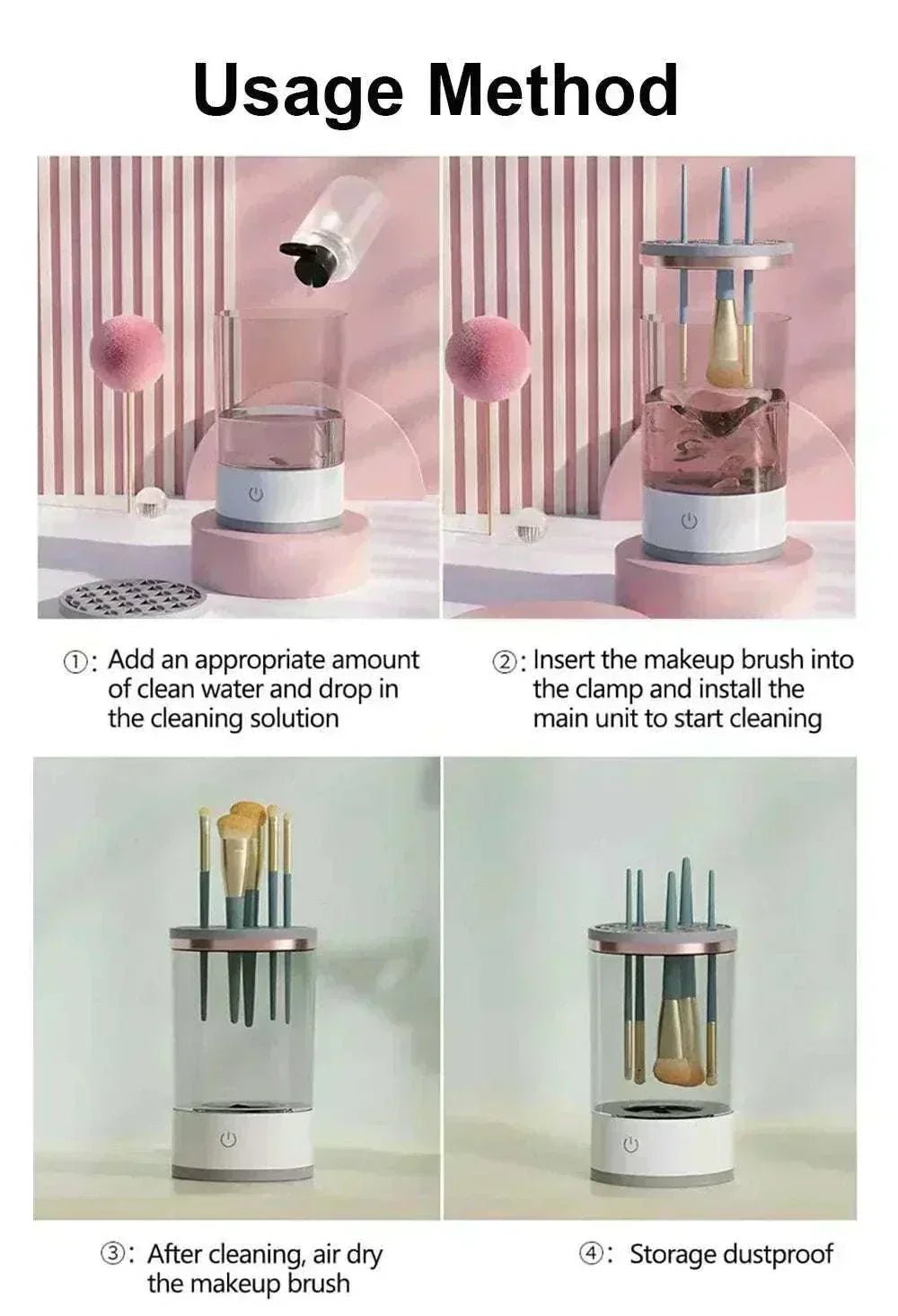 makeup brush cleaner