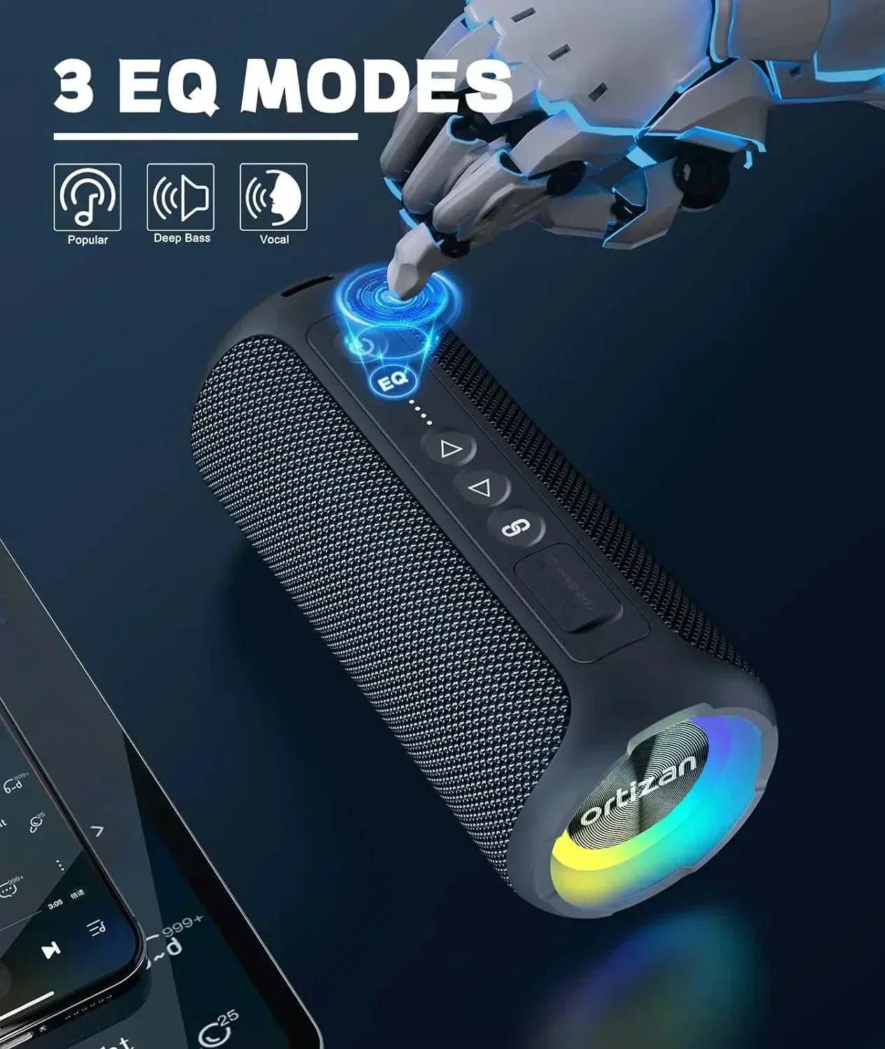 Ortizan X Pro Bluetooth Speaker.