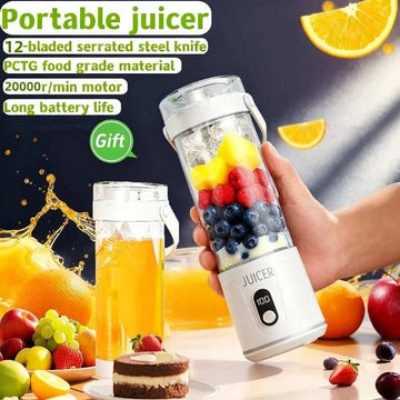 Double-Cup Portable Blender 