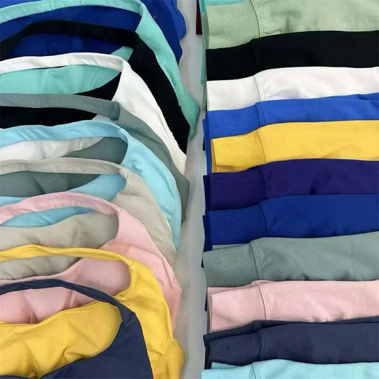 bra and yoga pants