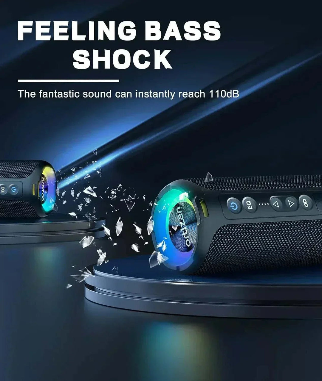 Ortizan X Pro Bluetooth Speaker.