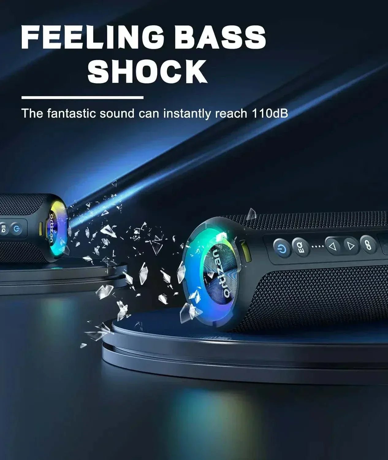 Ortizan X Pro Bluetooth Speaker.