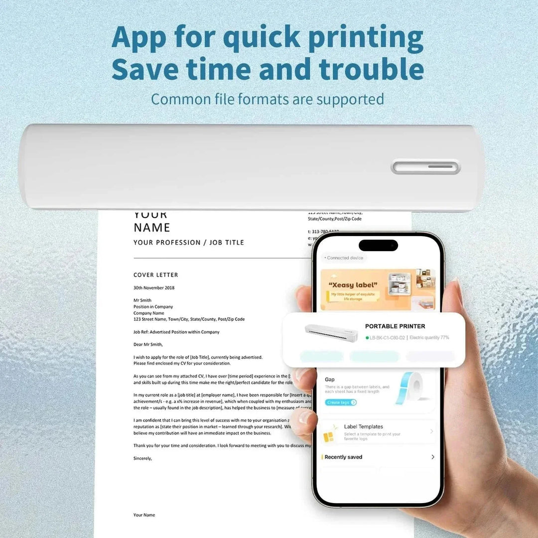 Portable Printer Wireless