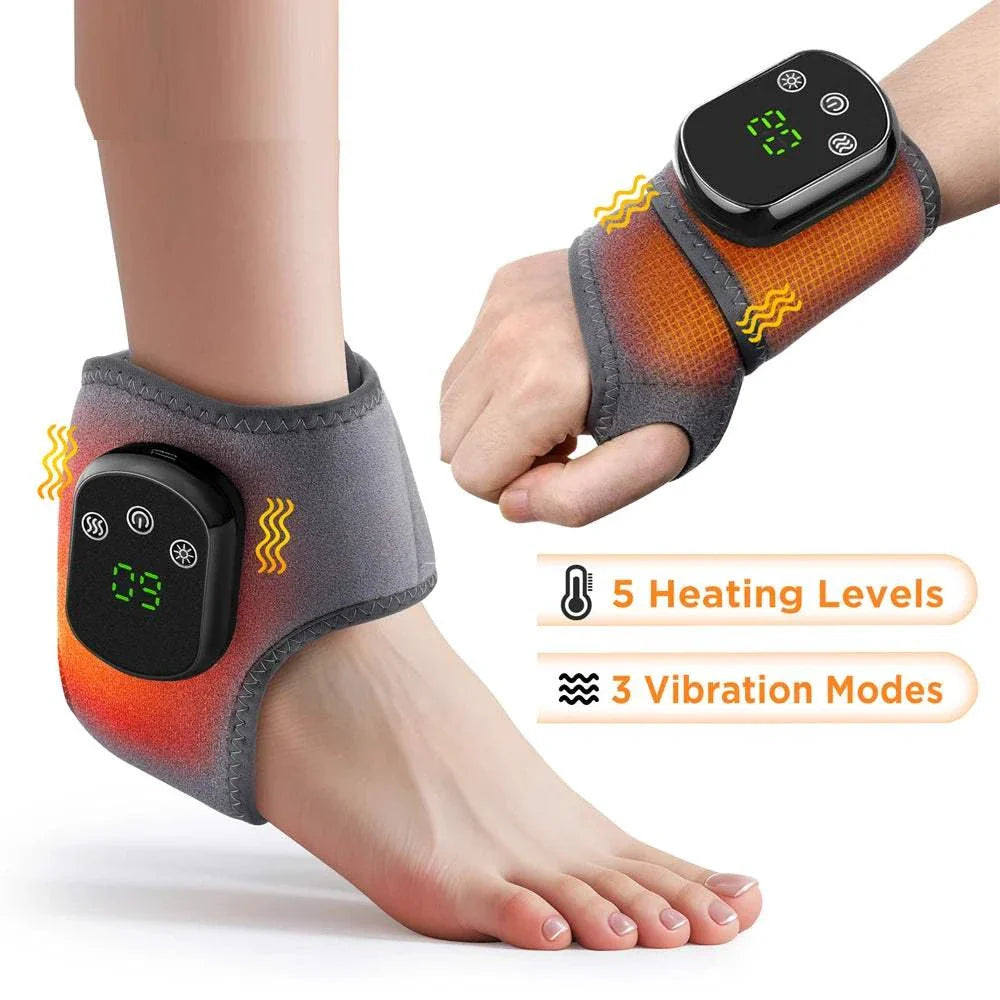 heated massage support wrap