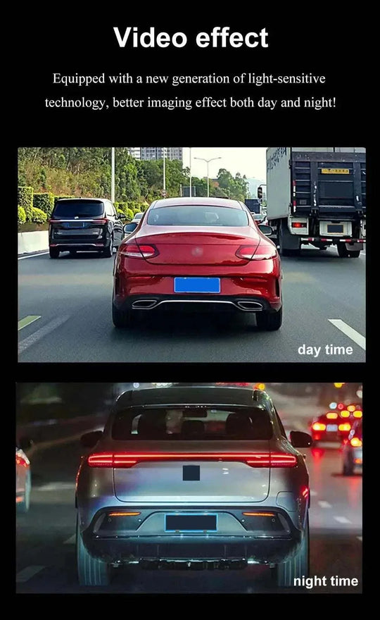 Dash cam front and rear