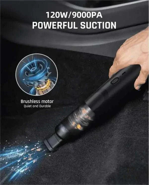 Slim Clean Cordless Car Vacuum.
