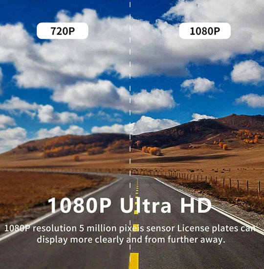 Dash cam front and rear