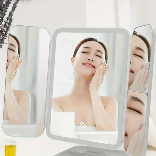 trifold mirror