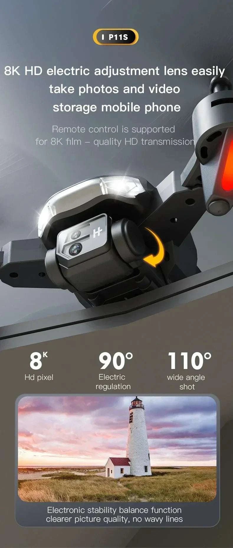 Lenovo P11 Pro Max Drone 