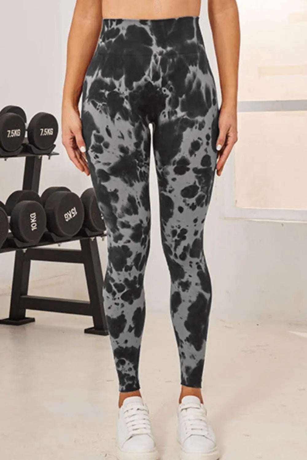 Tie-Dye High Waist Active Leggings  active leggings - Granted solutions