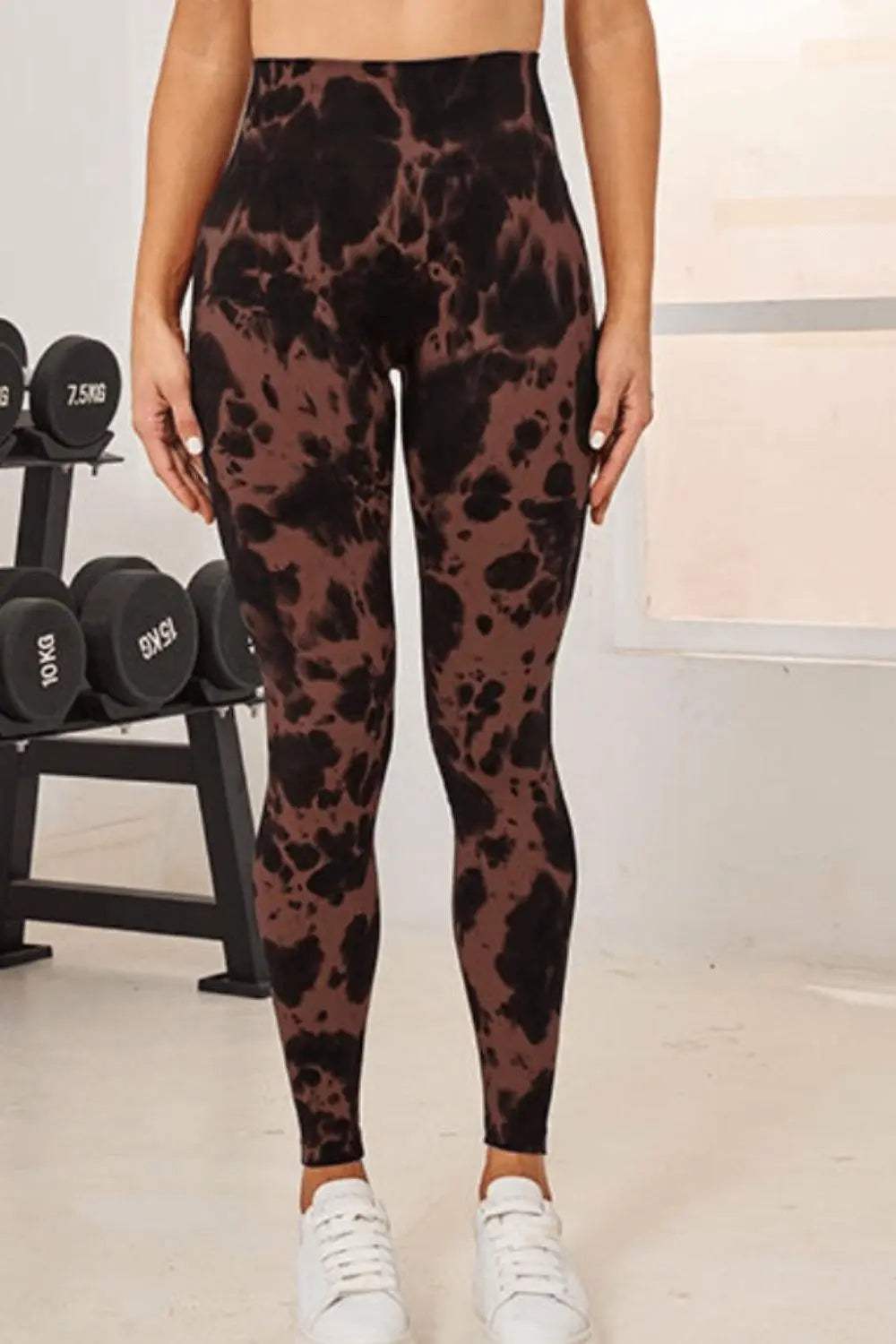 Tie-Dye High Waist Active Leggings  active leggings - Granted solutions