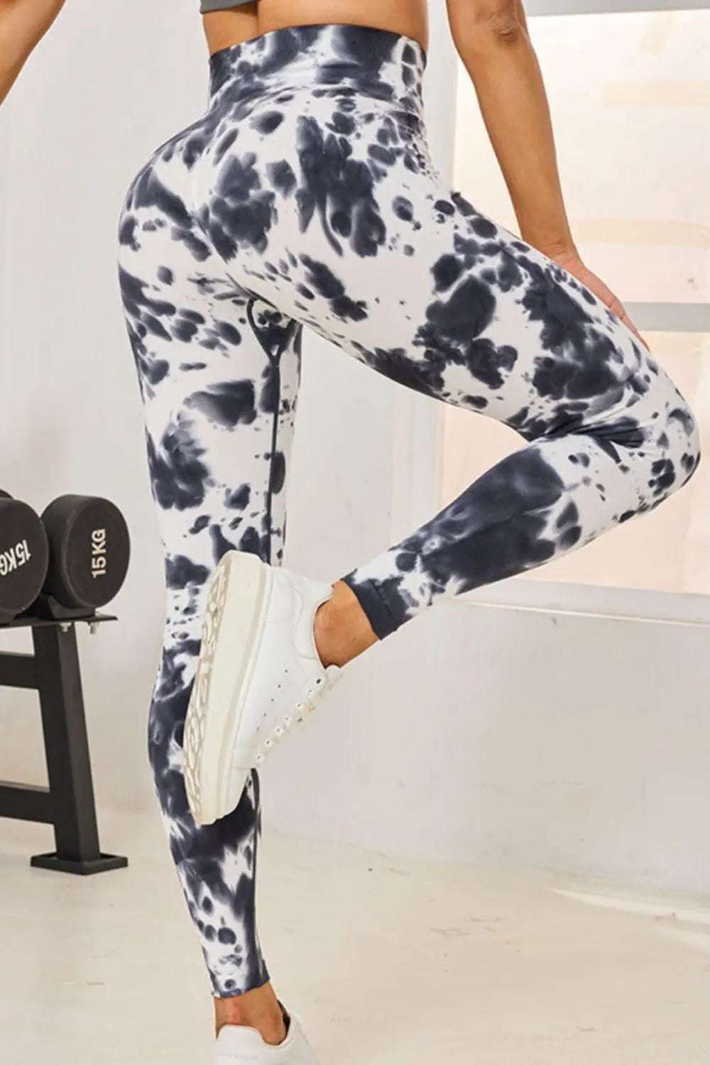 Tie-Dye High Waist Active Leggings  active leggings - Granted solutions