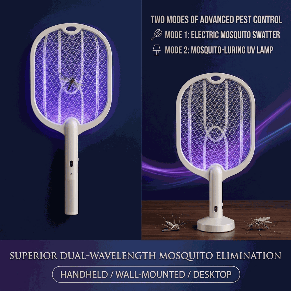 3000V mosquito swatter, electric mosquito swatter, Type-C charging
