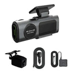 4K Front + 1080p Rear Dash Cam with Wi-Fi | GPS Option
