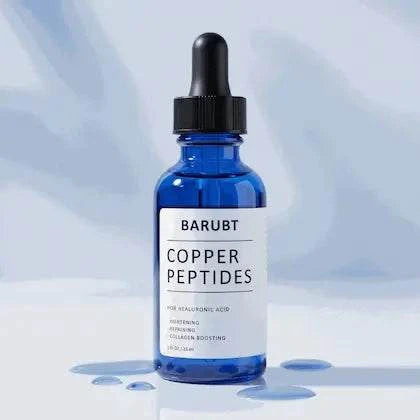 Copper Peptides Firming Serum for Face — Plumping Facial Essence for Smoother, Bouncier Skin