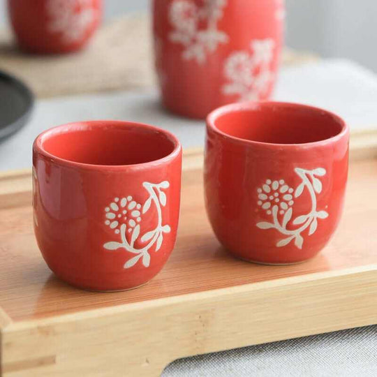 Household Ceramic Wine Pot Set