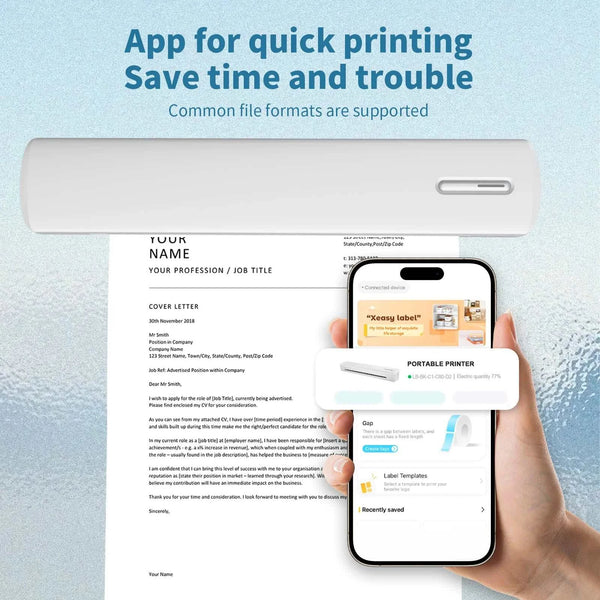 Pocket-Sized Wireless Printer