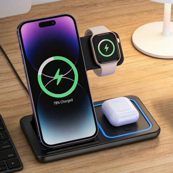 Foldable Wireless Power Dock