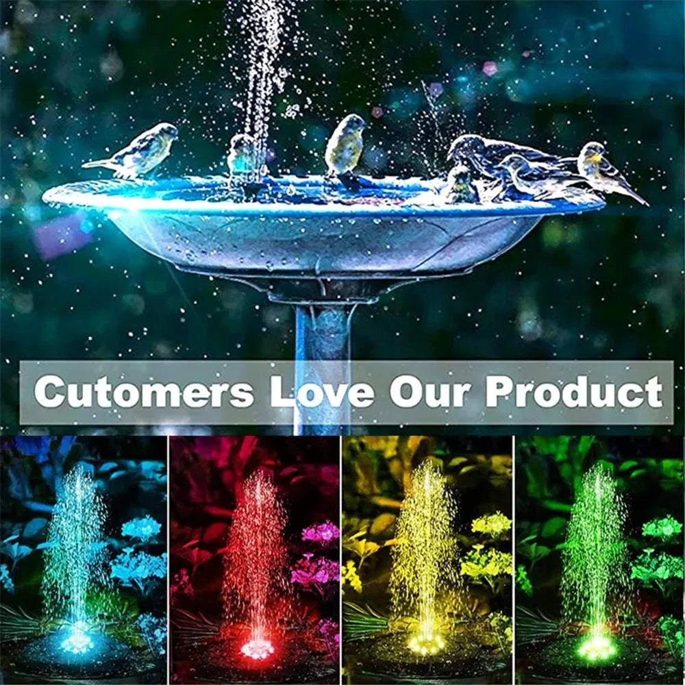 Solar Water Fountain