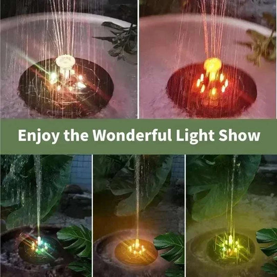 Solar Water Fountain