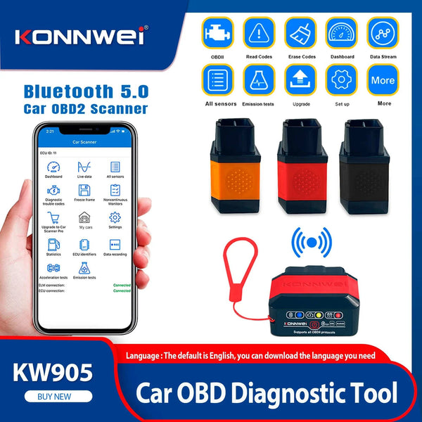 RoadSense Bluetooth OBD Code Scanner