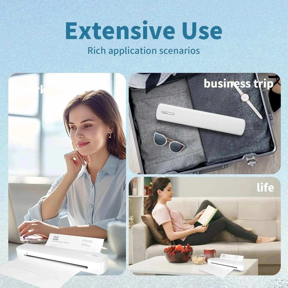 Pocket-Sized Wireless Thermal Printer Pro