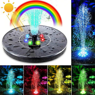 Solar Water Fountain