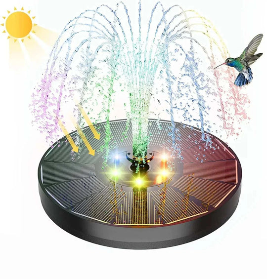 Solar Water Fountain