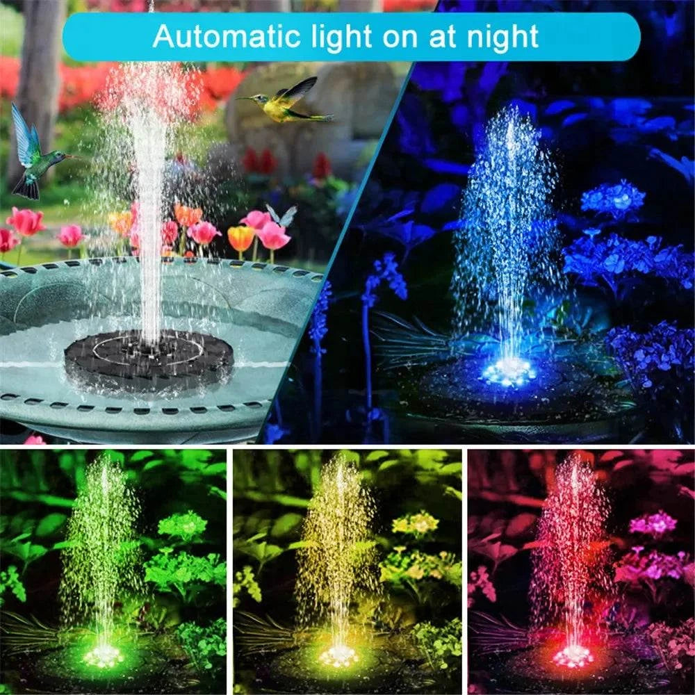 Solar Water Fountain