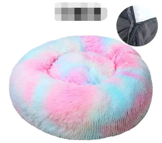 Pet Dog Bed Comfortable Donut Cuddler - Granted solutions